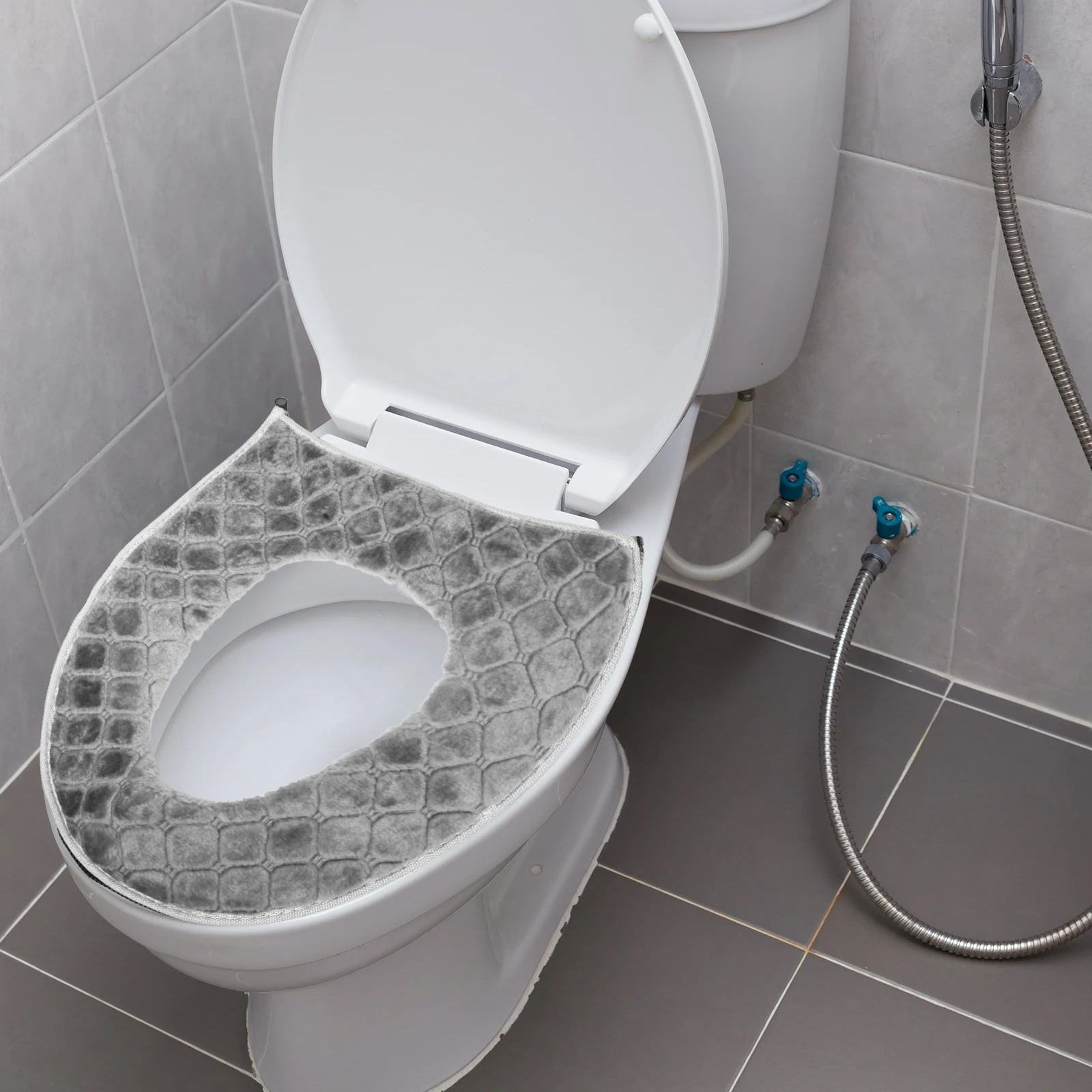 Heated Toilet Seat Cushion Electric Padded Mat Heating Grid Design Cover Flannel Pattern Creative
Heated Toilet Seat Cushion Electric Padded Mat Heating Grid Design Cover Flannel Pattern Creative
