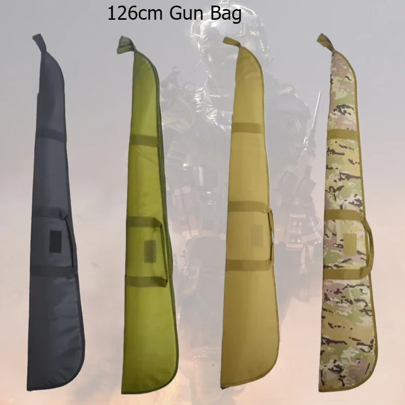 126cm Tactical Gun Bag Durable Outdoor Hunting Rifle Carrying Case for Airsoft, Paintball, and Shooting Activities
126cm Tactical Gun Bag Durable Outdoor Hunting Rifle Carrying Case for Airsoft, Paintball, and Shooting Activities