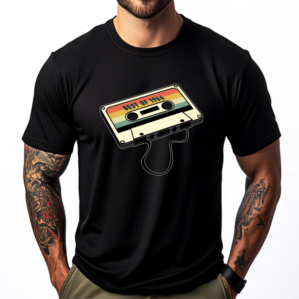 Vintage Best Of 1964 56 Years Old Birthday Cassette Mens Clothing 2025 Male Men's Clothing Letter Graphic Tees
Vintage Best Of 1964 56 Years Old Birthday Cassette Mens Clothing 2025 Male Men's Clothing Letter Graphic Tees