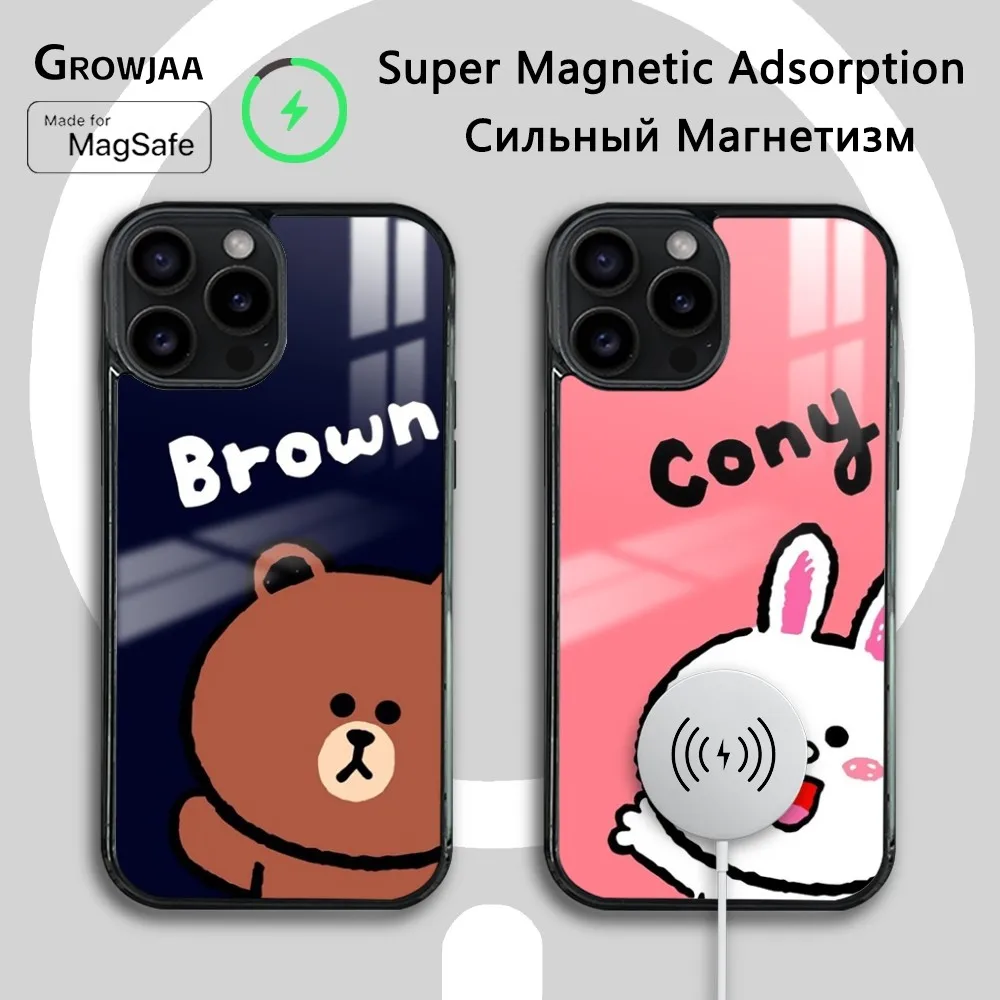 Lines F-Friends B-Brown Cute Magsafe Phone Case For iPhone 15 14 13 12 11 Pro Max Plus Mini Mirror Wireless Magnetic Cover
Lines F-Friends B-Brown Cute Magsafe Phone Case For iPhone 15 14 13 12 11 Pro Max Plus Mini Mirror Wireless Magnetic Cover