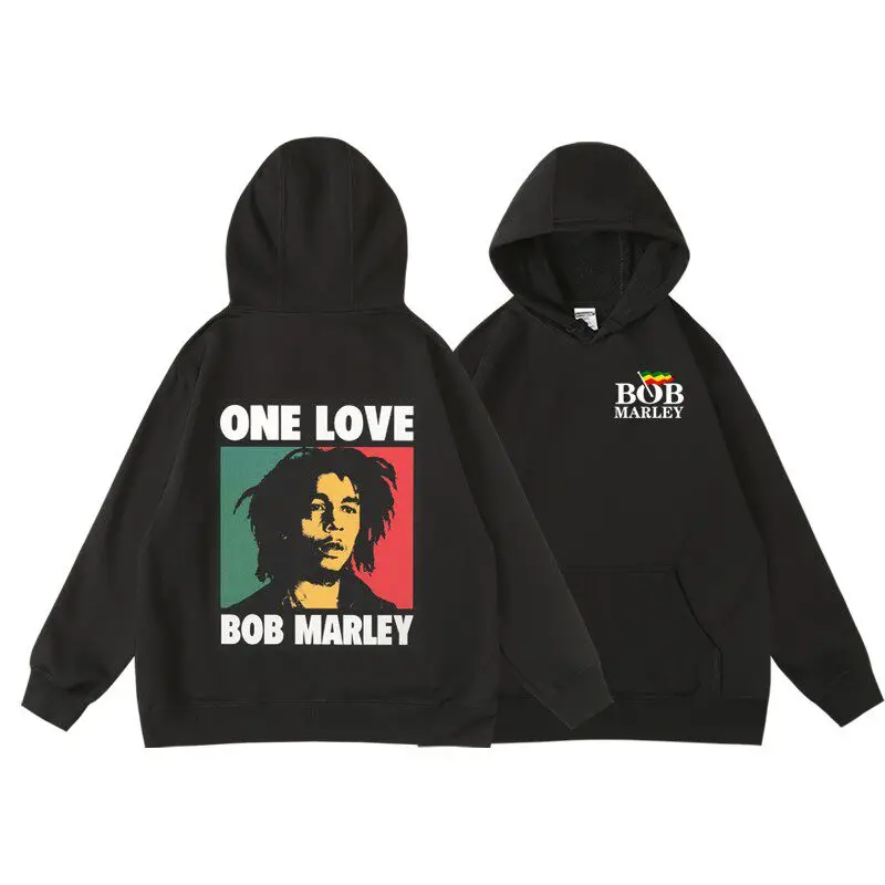 New Bob Marley Reggae Western-style Printed Autumn/Winter Clothes Hooded Sweatshirt for Men and Women with Bob Marley Style
New Bob Marley Reggae Western-style Printed Autumn/Winter Clothes Hooded Sweatshirt for Men and Women with Bob Marley Style
