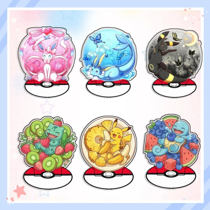 Recycled Acrylic Standees for Pokemon Sylveon Vaporeon Umbreon Squirtle Desk Decoration Decorative Creativity Cute Gift 15cm
Recycled Acrylic Standees for Pokemon Sylveon Vaporeon Umbreon Squirtle Desk Decoration Decorative Creativity Cute Gift 15cm