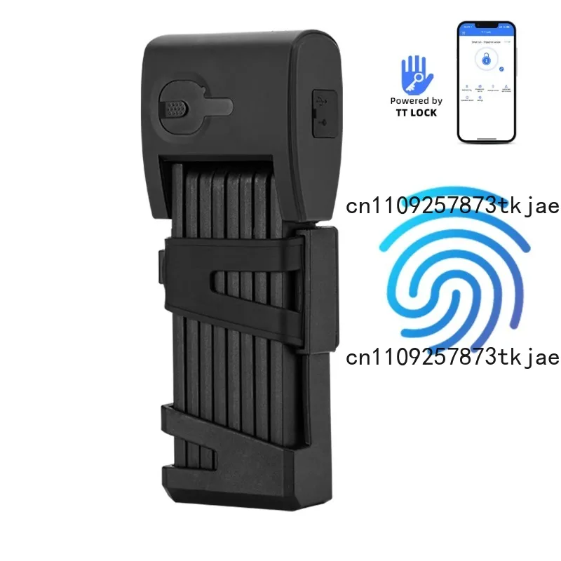Smart Fingerprint Folding Bike lock 65 Mn Steel IP67 Waterproof Electric Lock TT Lock APP Unlock For Bicycle Motorcycle
Smart Fingerprint Folding Bike lock 65 Mn Steel IP67 Waterproof Electric Lock TT Lock APP Unlock For Bicycle Motorcycle