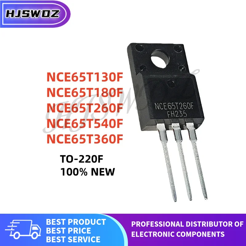 10pcs NCE65T260F NCE65T540F NCE65T180F NCE65T130F NCE65T360F MOS Field effect tube TO-220F
10pcs NCE65T260F NCE65T540F NCE65T180F NCE65T130F NCE65T360F MOS Field effect tube TO-220F