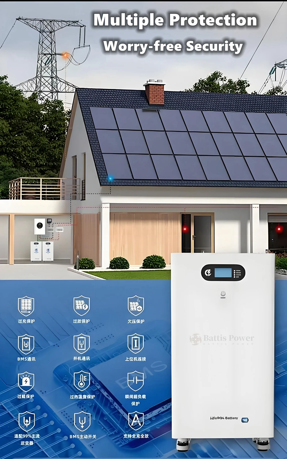 51.2v 300ah 25.6v 300ah 24v 48v household mobile energy storage battery is photovoltaic that can be used for 8-10 years or more
51.2v 300ah 25.6v 300ah 24v 48v household mobile energy storage battery is photovoltaic that can be used for 8-10 years or more
