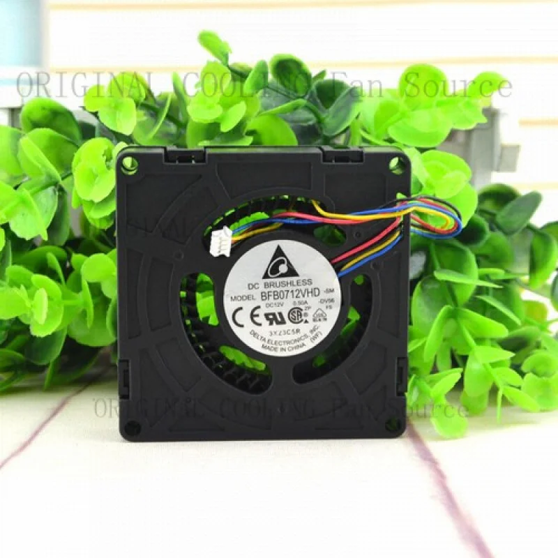 B+ 1X FOR Delta BRUSHLESS MODEL BFB0712VHD 7015 7CM DC12V 0.50A 4wire Cooling fans
B+ 1X FOR Delta BRUSHLESS MODEL BFB0712VHD 7015 7CM DC12V 0.50A 4wire Cooling fans