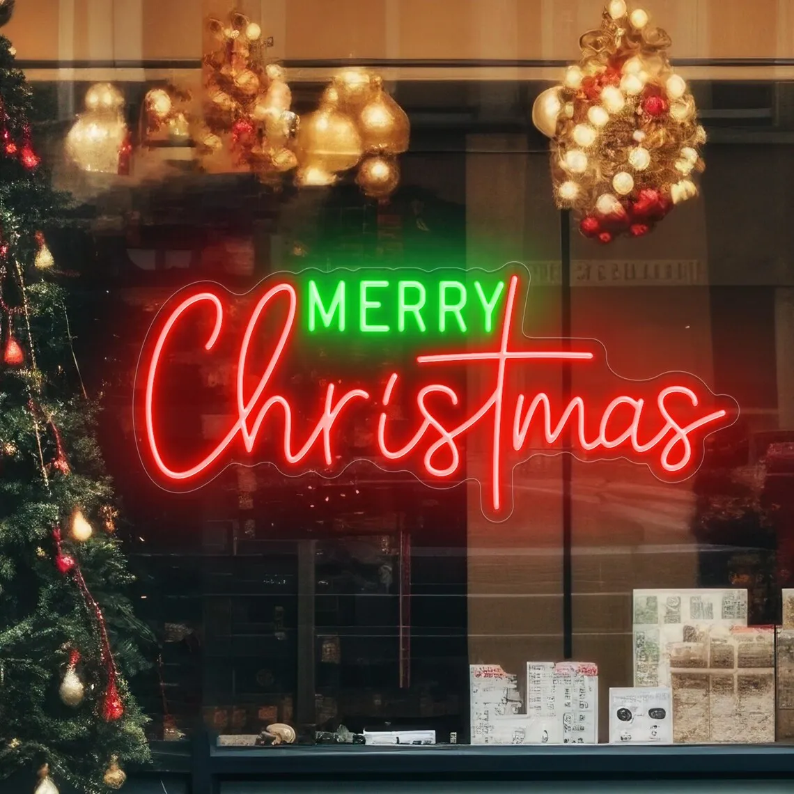 Merry Christmas Neon Sign, Personalized LED Neon Light, Xmas Party Home Decor, Happy New Year Store BUsiness Room Wall Decor
Merry Christmas Neon Sign, Personalized LED Neon Light, Xmas Party Home Decor, Happy New Year Store BUsiness Room Wall Decor