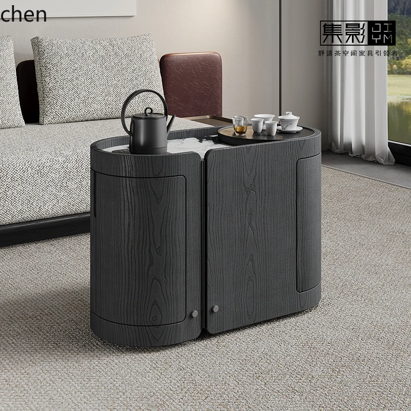 LXC tea table high-end mobile balcony household small tea table marble solid wood modern coffee table
LXC tea table high-end mobile balcony household small tea table marble solid wood modern coffee table