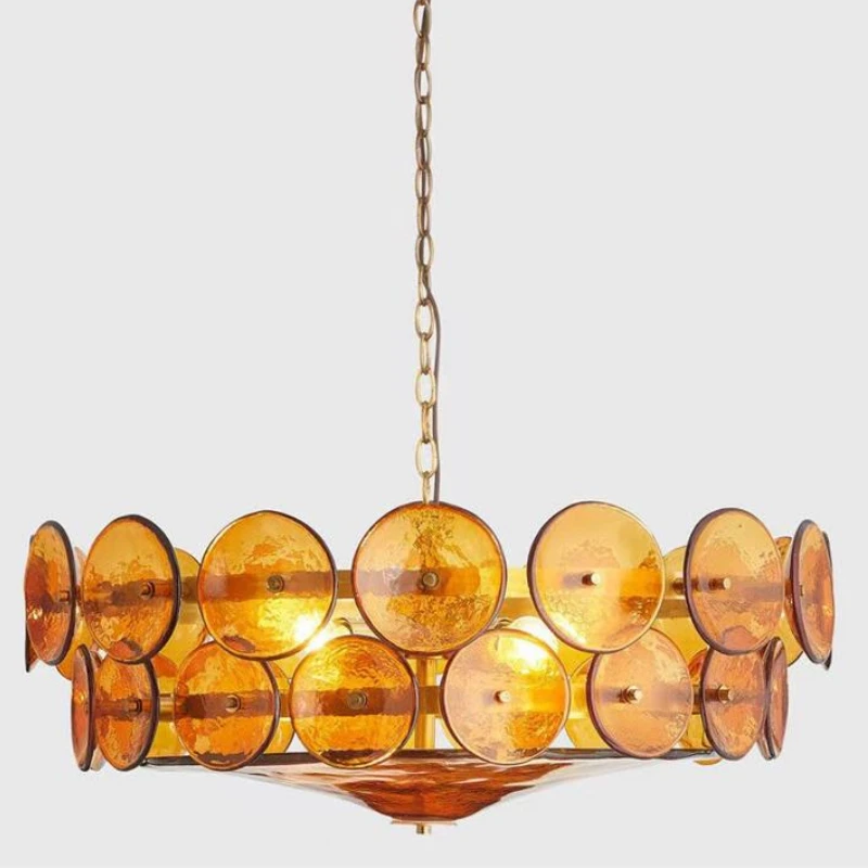 French Retro Design Colored Crystal Living Room Pendant Lamp 2024 New Minimalist Bedroom Dining Room LED Decorative Pendant Lamp
French Retro Design Colored Crystal Living Room Pendant Lamp 2024 New Minimalist Bedroom Dining Room LED Decorative Pendant Lamp