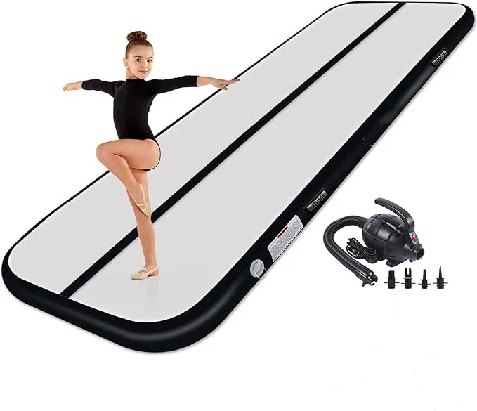 Надувной гимнастический коврик, воздушный акробатический коврик, коврики для спортзала с воздушным насосом
Надувной гимнастический коврик, воздушный акробатический коврик, коврики для спортзала с воздушным насосом