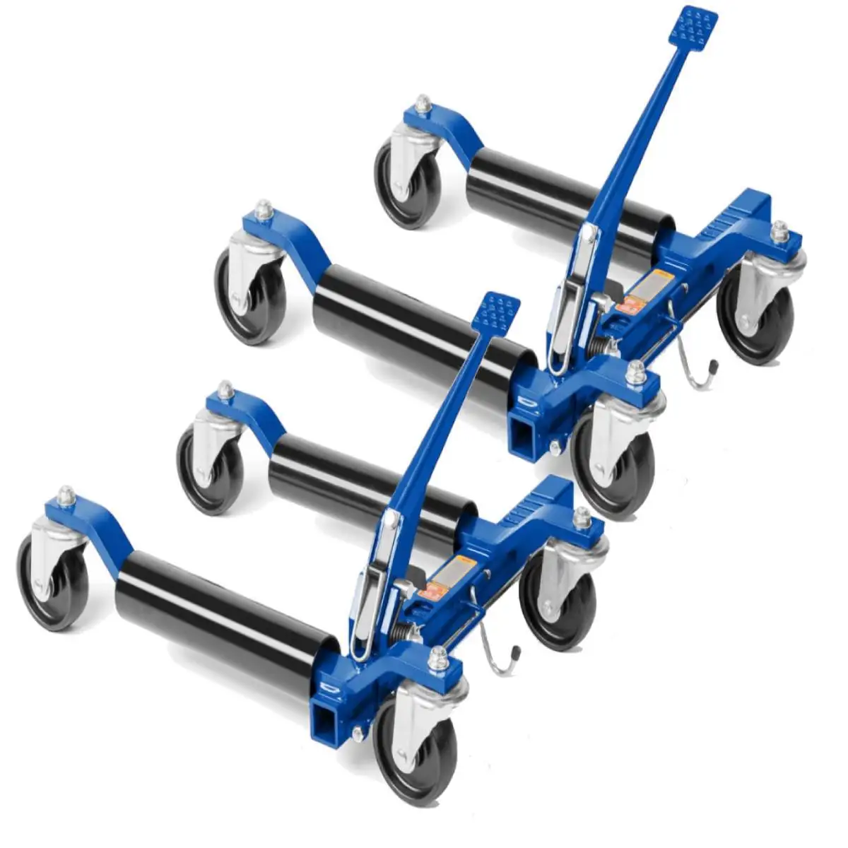 3000lbs Car Wheel Dolly, 12"Wheel, Ratchet Foot Pedal, 2-Piece Set Blue
3000lbs Car Wheel Dolly, 12"Wheel, Ratchet Foot Pedal, 2-Piece Set Blue