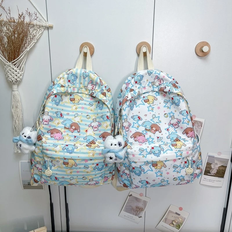 Kawaii Caramel Rabbit Cartoon Backpack School Bag Large Capacity Student Bookbag Girls Travel Backpack Girls Cute Rabbit Bag
Kawaii Caramel Rabbit Cartoon Backpack School Bag Large Capacity Student Bookbag Girls Travel Backpack Girls Cute Rabbit Bag