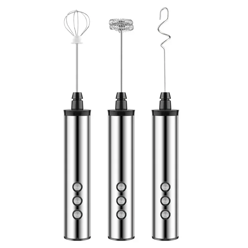 3 In 1 Milk Frothers Electric Handheld Blender With USB Electrical Mini Coffee Maker Whisk Mixer For Coffee Cappuccino Cream
3 In 1 Milk Frothers Electric Handheld Blender With USB Electrical Mini Coffee Maker Whisk Mixer For Coffee Cappuccino Cream