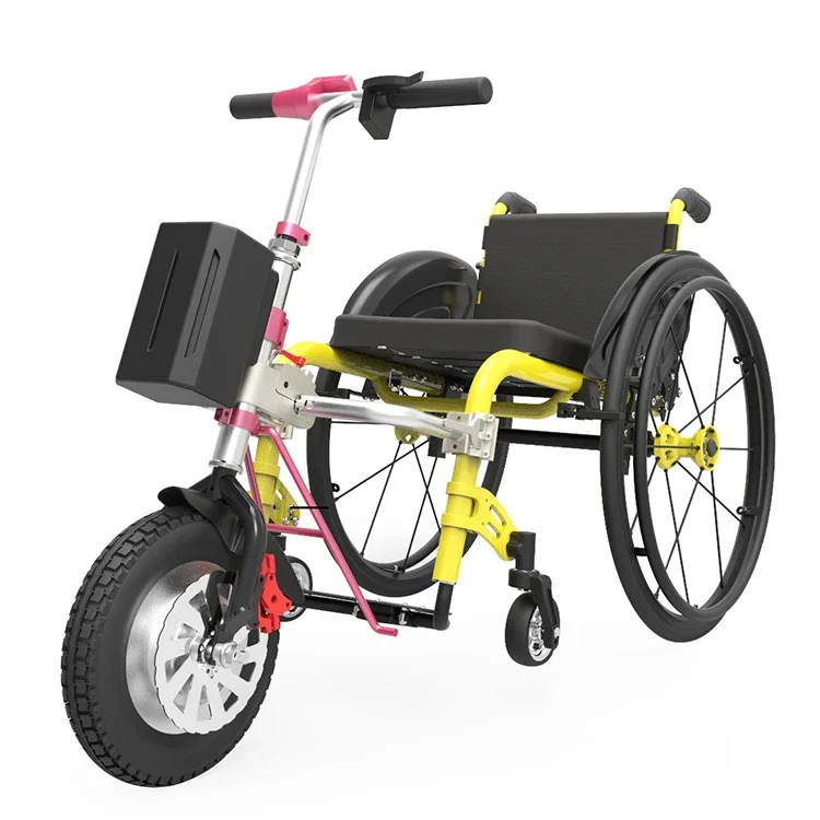 T01 Electric Wheelchair Drive Head Trailer with 250W 10AH Lithium Battery Electric Handbike
T01 Electric Wheelchair Drive Head Trailer with 250W 10AH Lithium Battery Electric Handbike