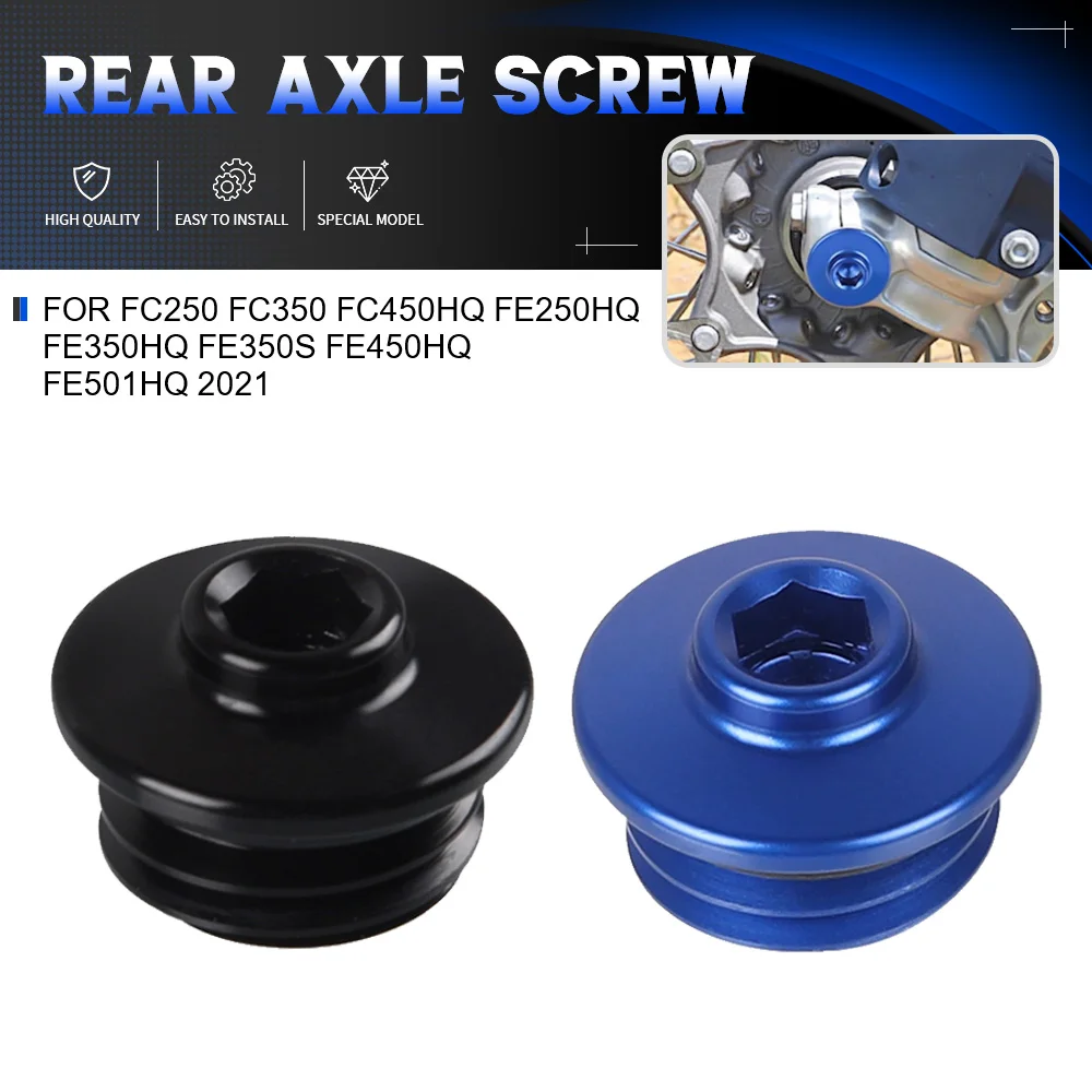 For Husqvarna FC250 FC350 FC450HQ FE250HQ FE350HQ FE350S FE450HQ FE501HQ 2021 Motorcycle Dirt Bike Rear Wheel Axle Lock Screw
For Husqvarna FC250 FC350 FC450HQ FE250HQ FE350HQ FE350S FE450HQ FE501HQ 2021 Motorcycle Dirt Bike Rear Wheel Axle Lock Screw