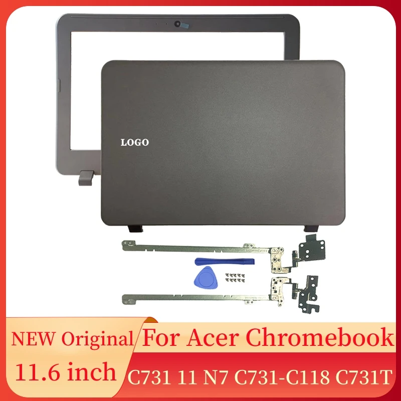 NEW Laptop Accessories For Acer Chromebook C731 11 N7 C731-C118 C731T Notebook LCD Back Cover/Front Bezel/Hinges Laptops Case
NEW Laptop Accessories For Acer Chromebook C731 11 N7 C731-C118 C731T Notebook LCD Back Cover/Front Bezel/Hinges Laptops Case