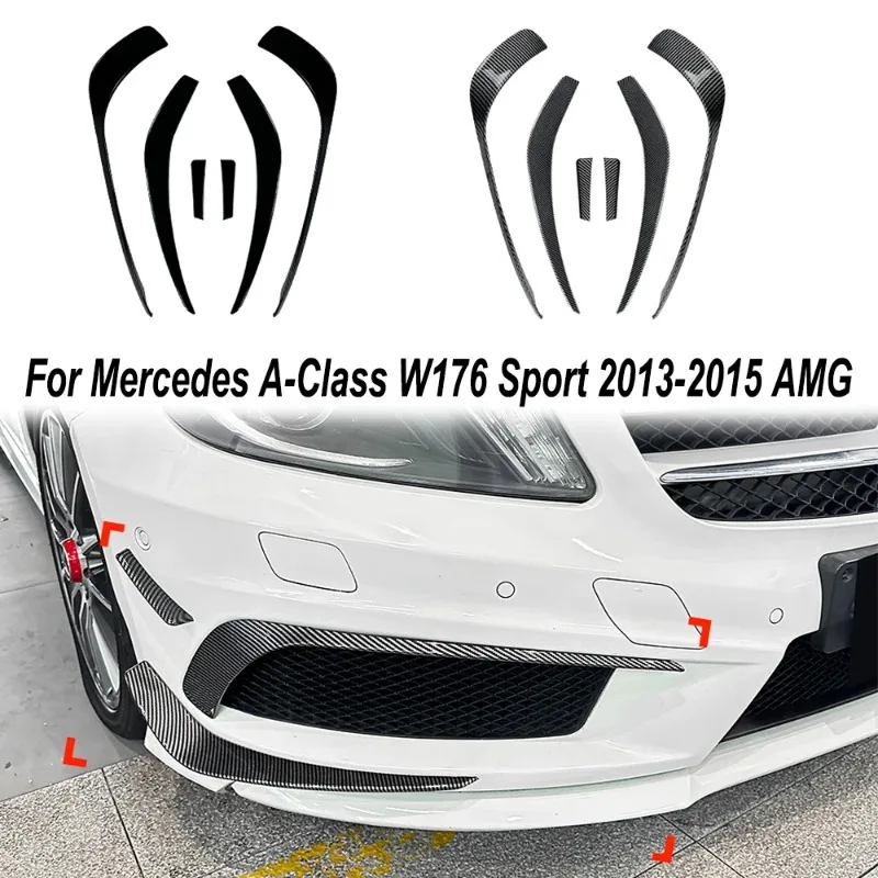 Car Front Bumper Cover Wind Knife Fog Lamp Trim Blade Trim Light Auto Accessories for Mercedes A-Class W176 Sport 2013-2015 AMG
Car Front Bumper Cover Wind Knife Fog Lamp Trim Blade Trim Light Auto Accessories for Mercedes A-Class W176 Sport 2013-2015 AMG