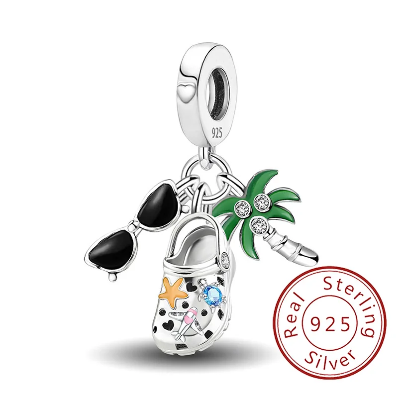 925 Sterling Silver Dinosaur Sunglasses Butterfly Puppy Charms Bead Fit Diy Bracelet Bangle Making Gift Of High Quality Jewelry
925 Sterling Silver Dinosaur Sunglasses Butterfly Puppy Charms Bead Fit Diy Bracelet Bangle Making Gift Of High Quality Jewelry