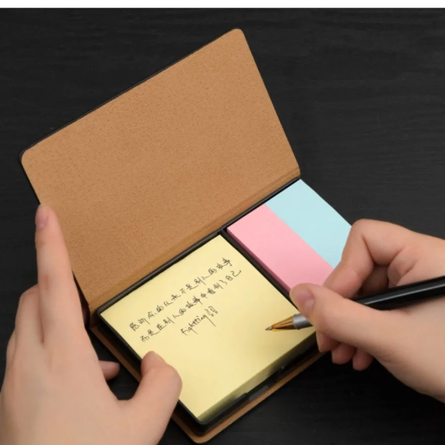 Бизнес-офисная коробка для заметок, кожаный подарочный набор для студентов, отрывные творческие заметки, сильная адгезия
Бизнес-офисная коробка для заметок, кожаный подарочный набор для студентов, отрывные творческие заметки, сильная адгезия