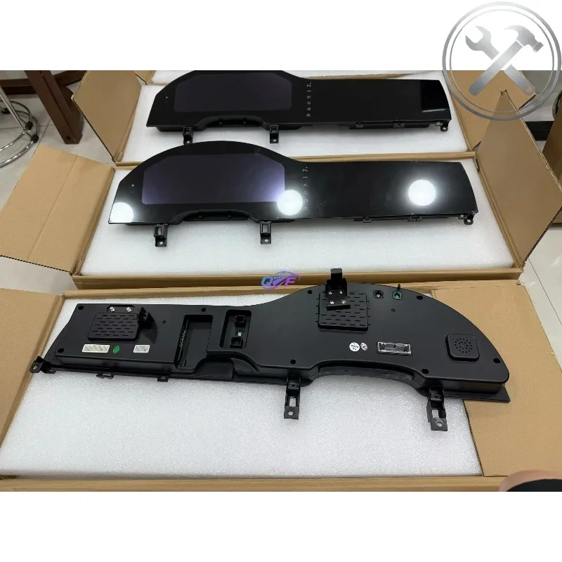 12.3" Dual Screen Android 13 Wireless Carplay Navigation LCD Dashboard Instrument Cluster Auto Upgrade for Q7 2005-2015
12.3" Dual Screen Android 13 Wireless Carplay Navigation LCD Dashboard Instrument Cluster Auto Upgrade for Q7 2005-2015