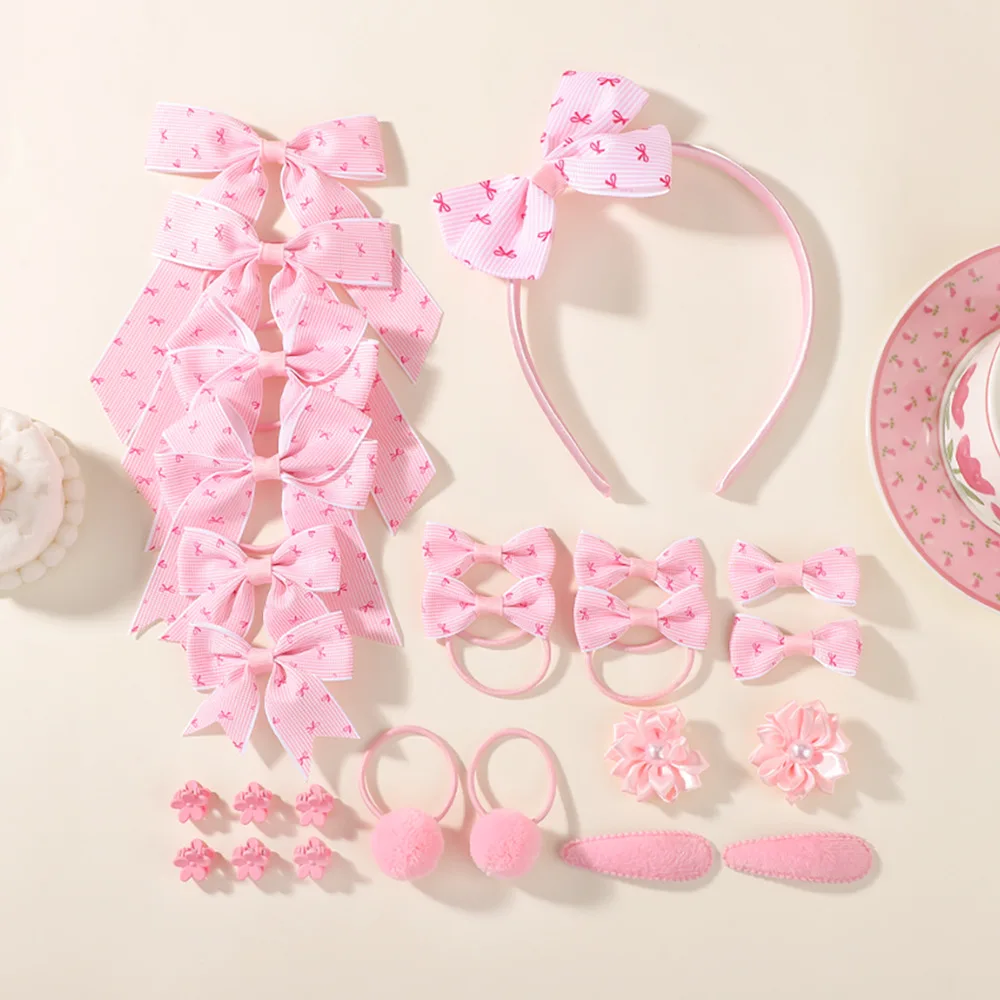 Sweet Pink Striped Multi Piece Set Daily Hair Decorations For Toddlers Soft Plush Ball Ornaments Elegant Headwear Accs
Sweet Pink Striped Multi Piece Set Daily Hair Decorations For Toddlers Soft Plush Ball Ornaments Elegant Headwear Accs