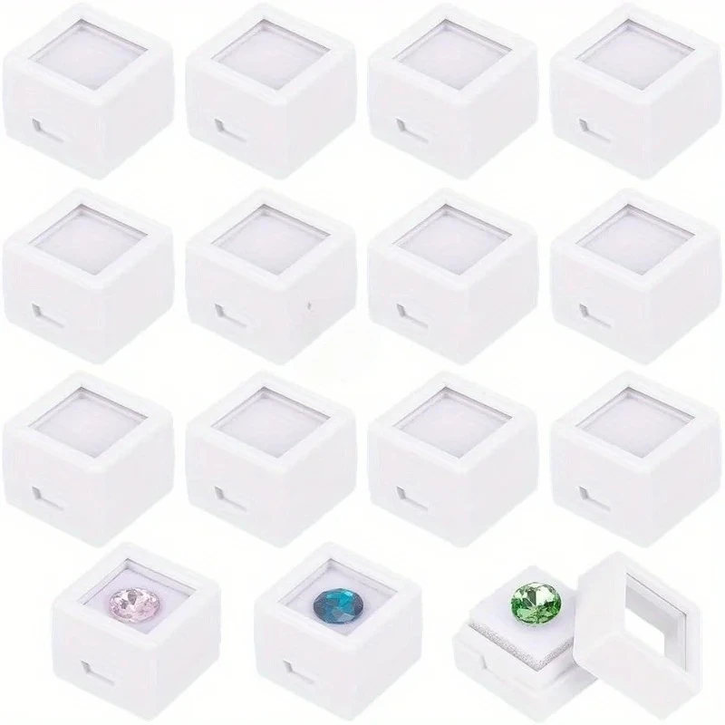 36pcs Acrylic Gemstone Display Boxes Clear Lids Jewelry Storage Container for Gems Coins Diamonds Gift Packing Jewelry Organizer
36pcs Acrylic Gemstone Display Boxes Clear Lids Jewelry Storage Container for Gems Coins Diamonds Gift Packing Jewelry Organizer