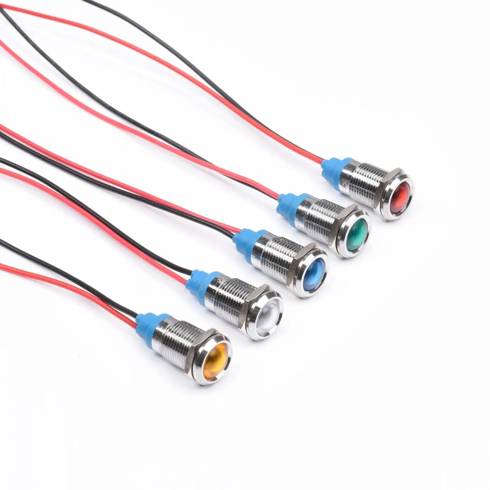 5x Metal LED Indicator Light Signal Lamp Waterproof for Motorcycle Truck Car
5x Metal LED Indicator Light Signal Lamp Waterproof for Motorcycle Truck Car