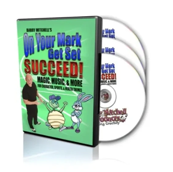 On Your Mark. Get Set. Succeed! by Barry Mitchell (2 video + Music) - Magic tricks (Instant Download)
On Your Mark. Get Set. Succeed! by Barry Mitchell (2 video + Music) - Magic tricks (Instant Download)