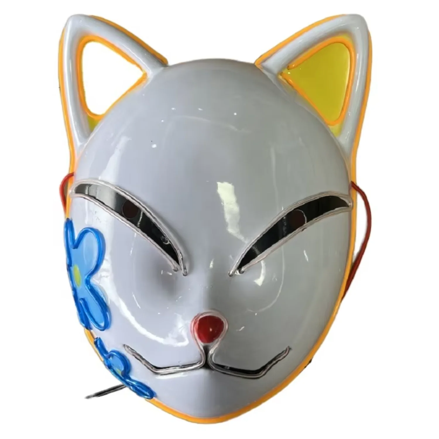 Halloween Festival LED Neon Glow Light Mask, 10 Color Silk EVA Wire Dance Carnival Accessory
Halloween Festival LED Neon Glow Light Mask, 10 Color Silk EVA Wire Dance Carnival Accessory