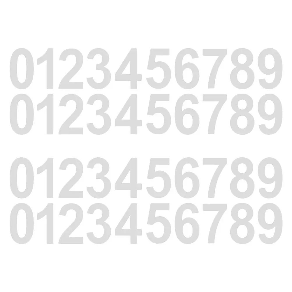Reflective Mailbox Numbers Stickers 4 Sets White 3 Inch Classic Style Waterproof Durable House Number Decals for Mailboxes
Reflective Mailbox Numbers Stickers 4 Sets White 3 Inch Classic Style Waterproof Durable House Number Decals for Mailboxes