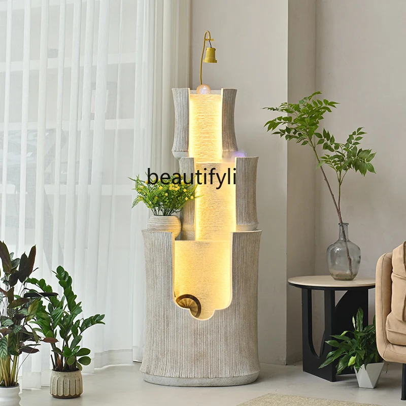 Rockery, flowing water ornament, fountain circulation, indoor living room, office decoration, lucky
Rockery, flowing water ornament, fountain circulation, indoor living room, office decoration, lucky