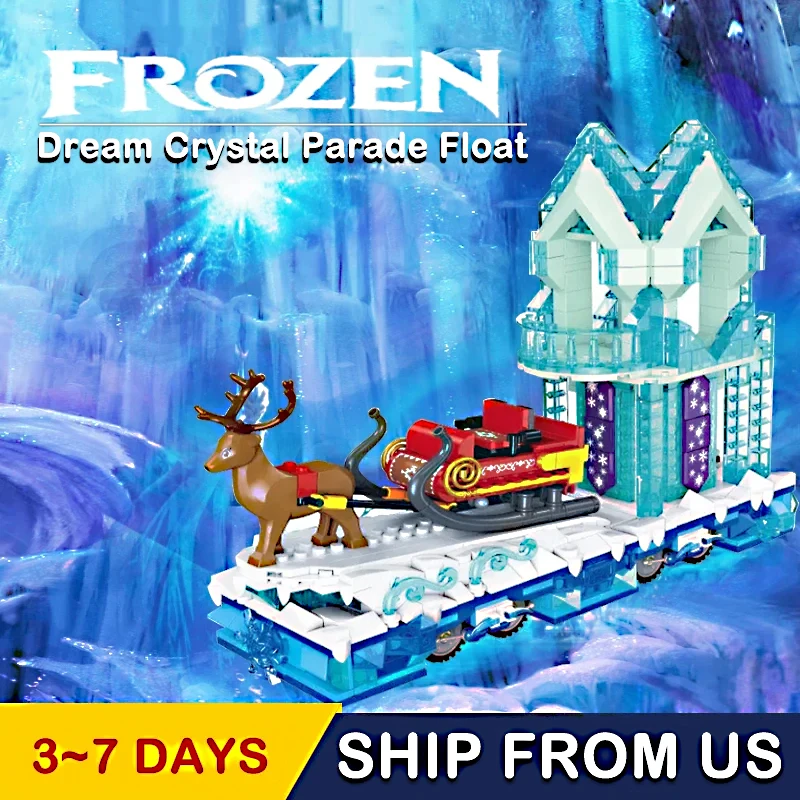 Creator Expert аниме идеи 929 шт. Froze Dream Crystal Disne Parade Float MOC модель строительные блоки создать очаровательное украшение
Creator Expert аниме идеи 929 шт. Froze Dream Crystal Disne Parade Float MOC модель строительные блоки создать очаровательное украшение