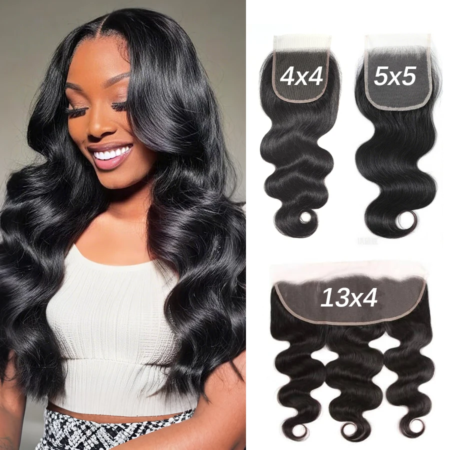 20 22inch 4x4 Body Wave Lace Closure13x4 5x5 Transparent Lace Closure Brazilian Remy Hair 100% Human Hair Cheap Soft Preplucked
20 22inch 4x4 Body Wave Lace Closure13x4 5x5 Transparent Lace Closure Brazilian Remy Hair 100% Human Hair Cheap Soft Preplucked