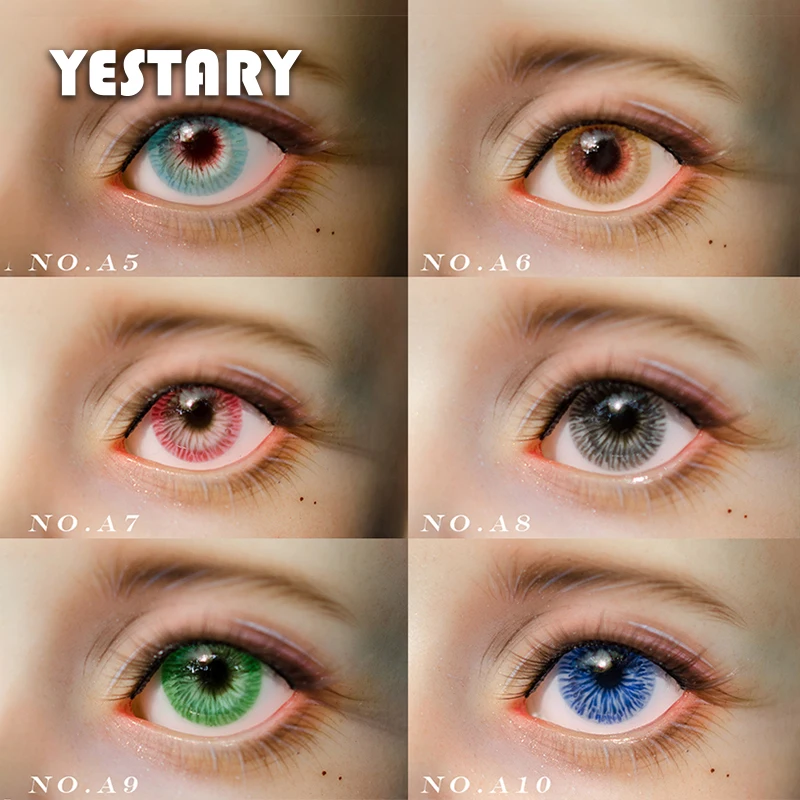 Аксессуары для кукол YESTARY BJD, глаза для игрушек, 10 мм, 12 мм, 14 мм, 16 мм, глаза для кукол, поделки 1/8, 1/6, 1/4, 1/3, Handmades, пластырь для глазных Яблоков
Аксессуары для кукол YESTARY BJD, глаза для игрушек, 10 мм, 12 мм, 14 мм, 16 мм, глаза для кукол, поделки 1/8, 1/6, 1/4, 1/3, Handmades, пластырь для глазных Яблоков