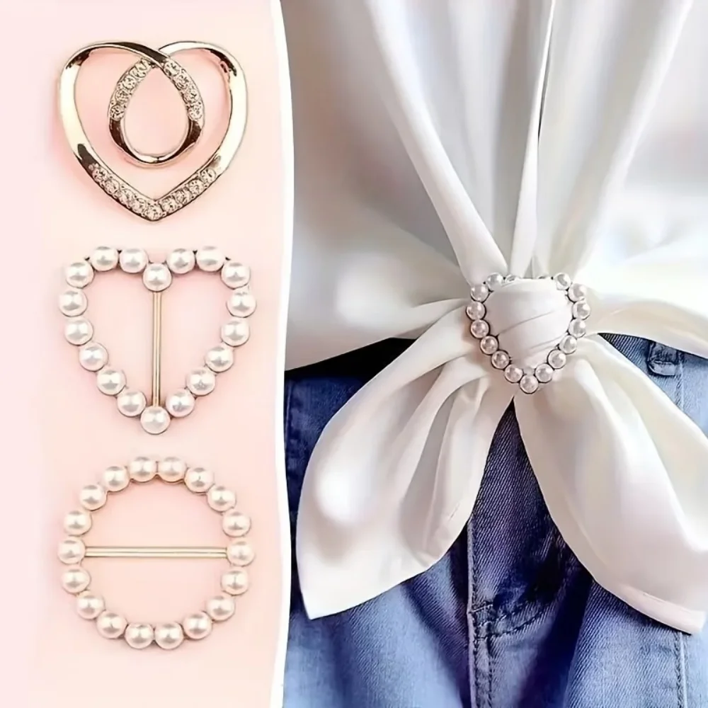3-Pack Heart Scarf Clips, Exquisite Style, Suitable for Scarf Fastening / Hem Knotting / Clothing Decoration / Daily Wear / Gift
3-Pack Heart Scarf Clips, Exquisite Style, Suitable for Scarf Fastening / Hem Knotting / Clothing Decoration / Daily Wear / Gift