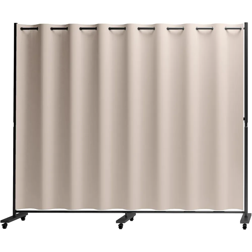 Adjustable room divider, 7ftx10ft,4 roller curtain divider holder,blackout curtain and portable tool,expandable screen (apricot)
Adjustable room divider, 7ftx10ft,4 roller curtain divider holder,blackout curtain and portable tool,expandable screen (apricot)