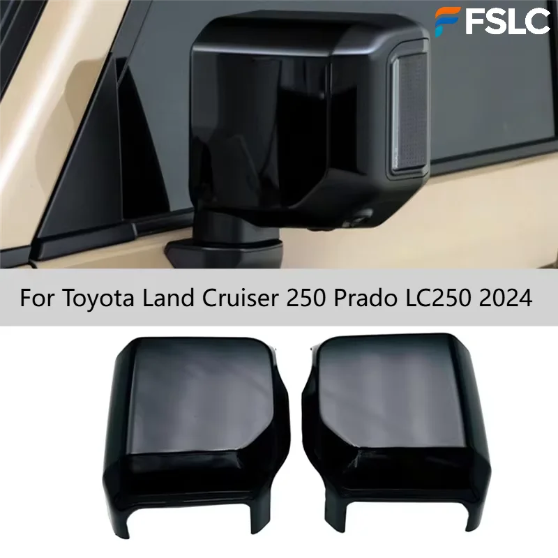 For Toyota Land Cruiser 250 Prado LC250 2024 Black Rear Side Door Mirror Decorative Cover Trim Exterior Car Accessories
For Toyota Land Cruiser 250 Prado LC250 2024 Black Rear Side Door Mirror Decorative Cover Trim Exterior Car Accessories