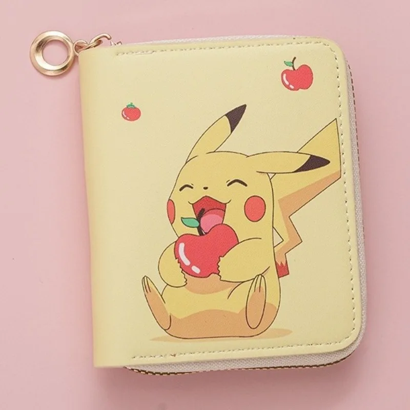 Cartoon Anime Peripheral Pikachus Kawaii Zipper Coin Purse Portable Wallet Kids Boys Girls School Daily Use Birthday Gift
Cartoon Anime Peripheral Pikachus Kawaii Zipper Coin Purse Portable Wallet Kids Boys Girls School Daily Use Birthday Gift