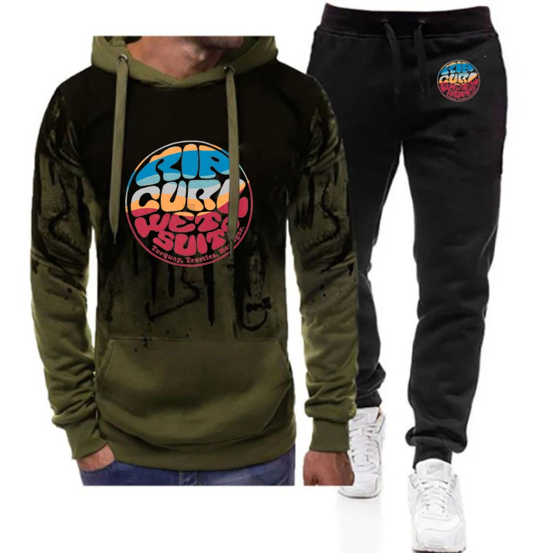 2025 Spring And Autumn Man's Funny Ripped Curls Logo Print Fashion Hooded Personality Hoodies+Leisure Drawstring Pants Suits
2025 Spring And Autumn Man's Funny Ripped Curls Logo Print Fashion Hooded Personality Hoodies+Leisure Drawstring Pants Suits