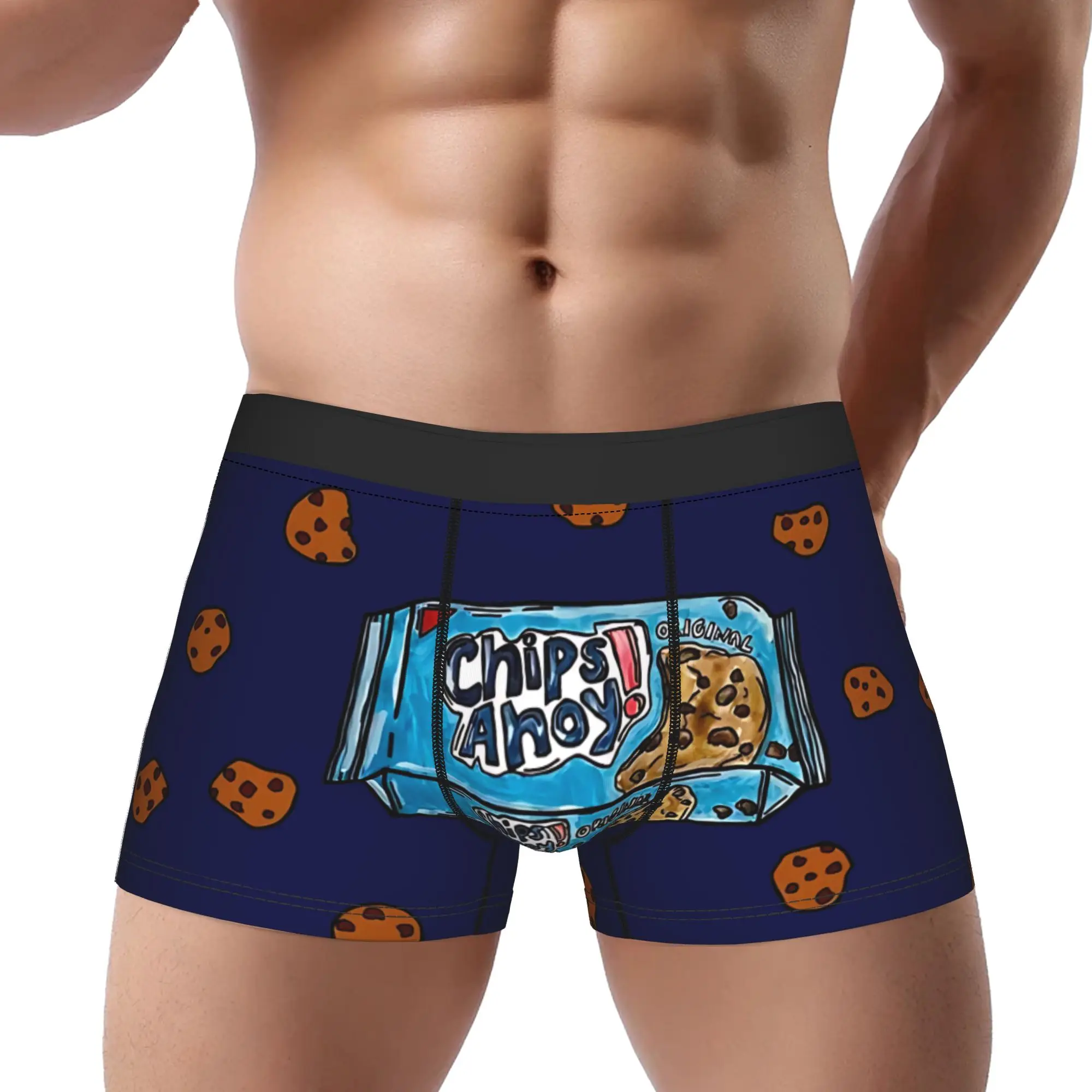 1piece C-Chips Ahoys BlueBag Underpants Homme Panties Man Underwear Print Shorts
1piece C-Chips Ahoys BlueBag Underpants Homme Panties Man Underwear Print Shorts