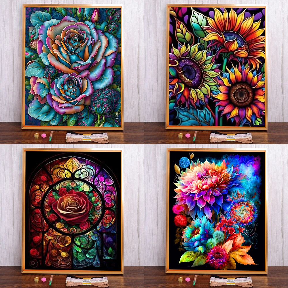 Flowers Rose Peony Printed Fabric 11CT Cross-Stitch Embroidery Patterns Handmade Hobby Painting Craft For Adults Magic Wholesale
Flowers Rose Peony Printed Fabric 11CT Cross-Stitch Embroidery Patterns Handmade Hobby Painting Craft For Adults Magic Wholesale