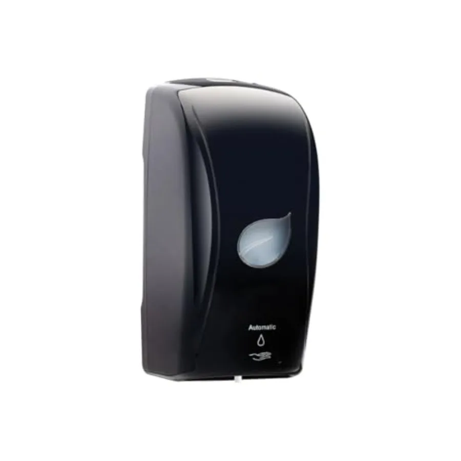 35 oz. Automatic Foam Soap Dispenser for Offices, Home, Kitchen, Bathroom, Hotel, Restaurant, Commercial Black Wall Mounted Tou
35 oz. Automatic Foam Soap Dispenser for Offices, Home, Kitchen, Bathroom, Hotel, Restaurant, Commercial Black Wall Mounted Tou