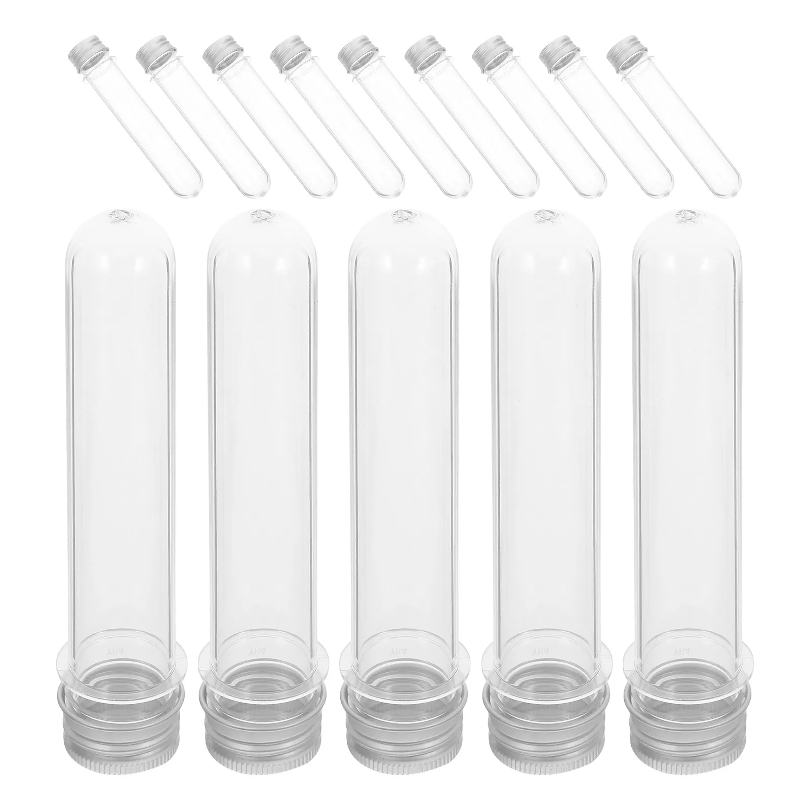 20 Pcs Container Test Tube Bottle Clear Tubes Plastic Small with Caps Face Mask Bottles
20 Pcs Container Test Tube Bottle Clear Tubes Plastic Small with Caps Face Mask Bottles