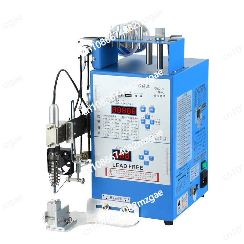 Small semi-automatic multi-functional soldering machine, high-power wire soldering machine, foot-operated automatic tin feeding
Small semi-automatic multi-functional soldering machine, high-power wire soldering machine, foot-operated automatic tin feeding