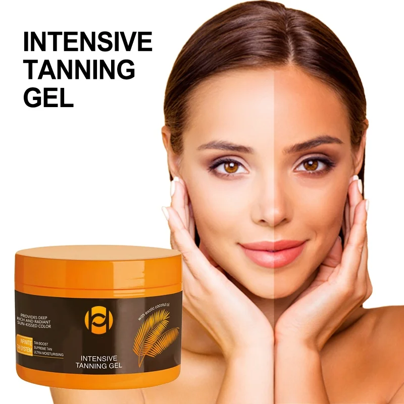 Intensive Tanning Gel Natural Tanning Accelerator Cream Gel Brown Tanning Gel for Sunbeds & Outdoor Sun Self Tanner Lotion Cream
Intensive Tanning Gel Natural Tanning Accelerator Cream Gel Brown Tanning Gel for Sunbeds & Outdoor Sun Self Tanner Lotion Cream