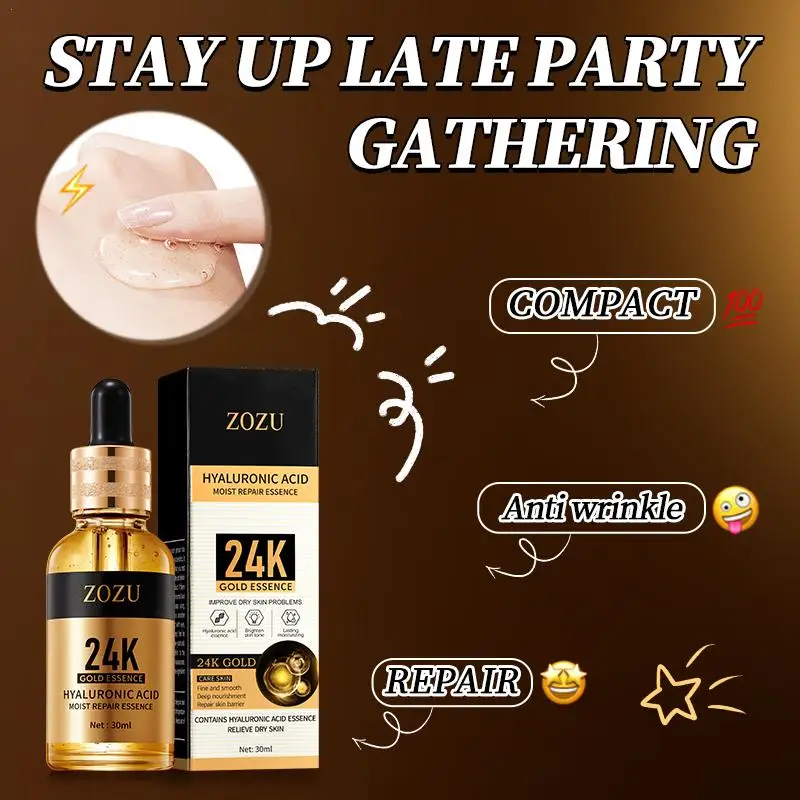 30ml Hyaluronic Acid Nicotinamide Face Serum ZOZU Moisturizing Softening Repair Serum Facial Lifting Collagen Cream Skin Care
30ml Hyaluronic Acid Nicotinamide Face Serum ZOZU Moisturizing Softening Repair Serum Facial Lifting Collagen Cream Skin Care