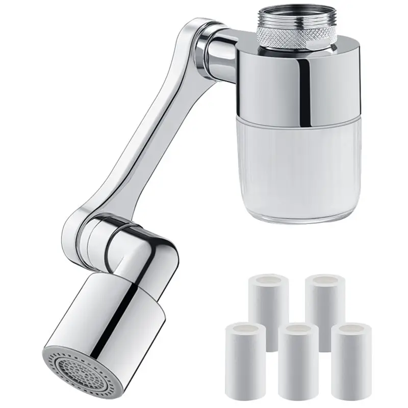 A19F-Rotatable Faucet Extension Aerator Extender For Kitchen And Bathroom Water Dispersion
A19F-Rotatable Faucet Extension Aerator Extender For Kitchen And Bathroom Water Dispersion