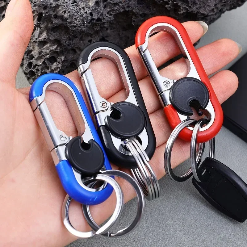 Car Key Ring Metal Belt Buckle Holder Key Organizer Double Ring Key Ring Car Accessories Interior Decor Accessories
Car Key Ring Metal Belt Buckle Holder Key Organizer Double Ring Key Ring Car Accessories Interior Decor Accessories