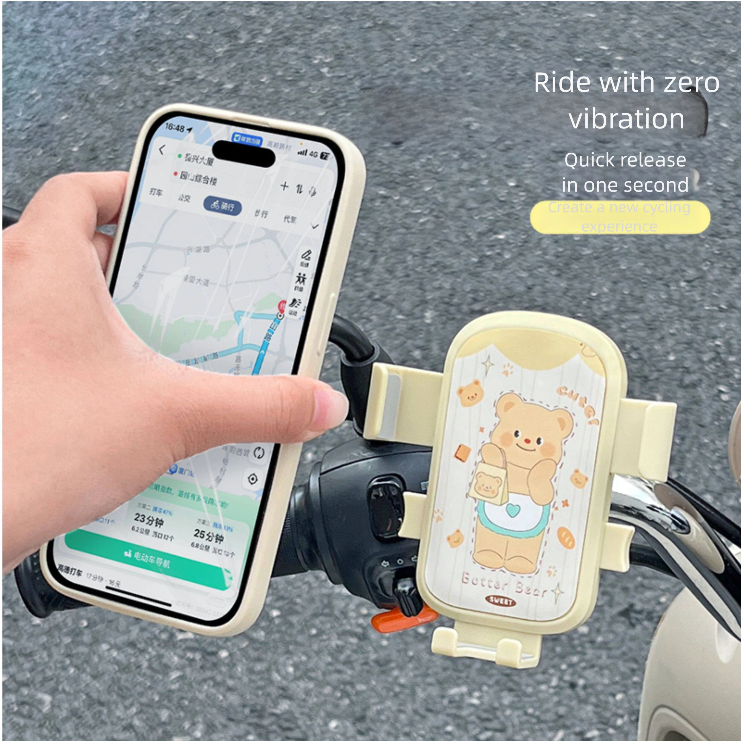 Motorcycle Phone hook Mount Upgrade Bike Phone Holder Ultra-Stable Bicycle Phone Mount Handlebar Cell Phone Clamp for Scooter
Motorcycle Phone hook Mount Upgrade Bike Phone Holder Ultra-Stable Bicycle Phone Mount Handlebar Cell Phone Clamp for Scooter