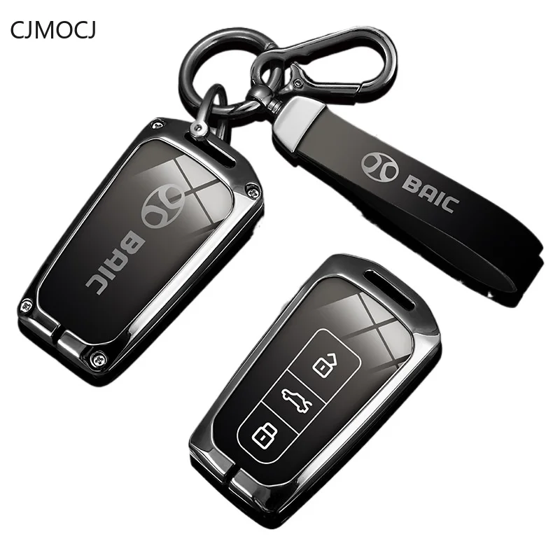 Premium Zinc Alloy Key Cover Case for BAIC BJ40/BJ30/BJ60/Leiting/BJ80/Mofang/90 - Protective Key Fob Shell Keybag Keychain
Premium Zinc Alloy Key Cover Case for BAIC BJ40/BJ30/BJ60/Leiting/BJ80/Mofang/90 - Protective Key Fob Shell Keybag Keychain